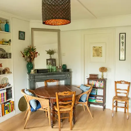 Seine-front In Stone House With Parking And Garden, Lacroix Island Apartment *